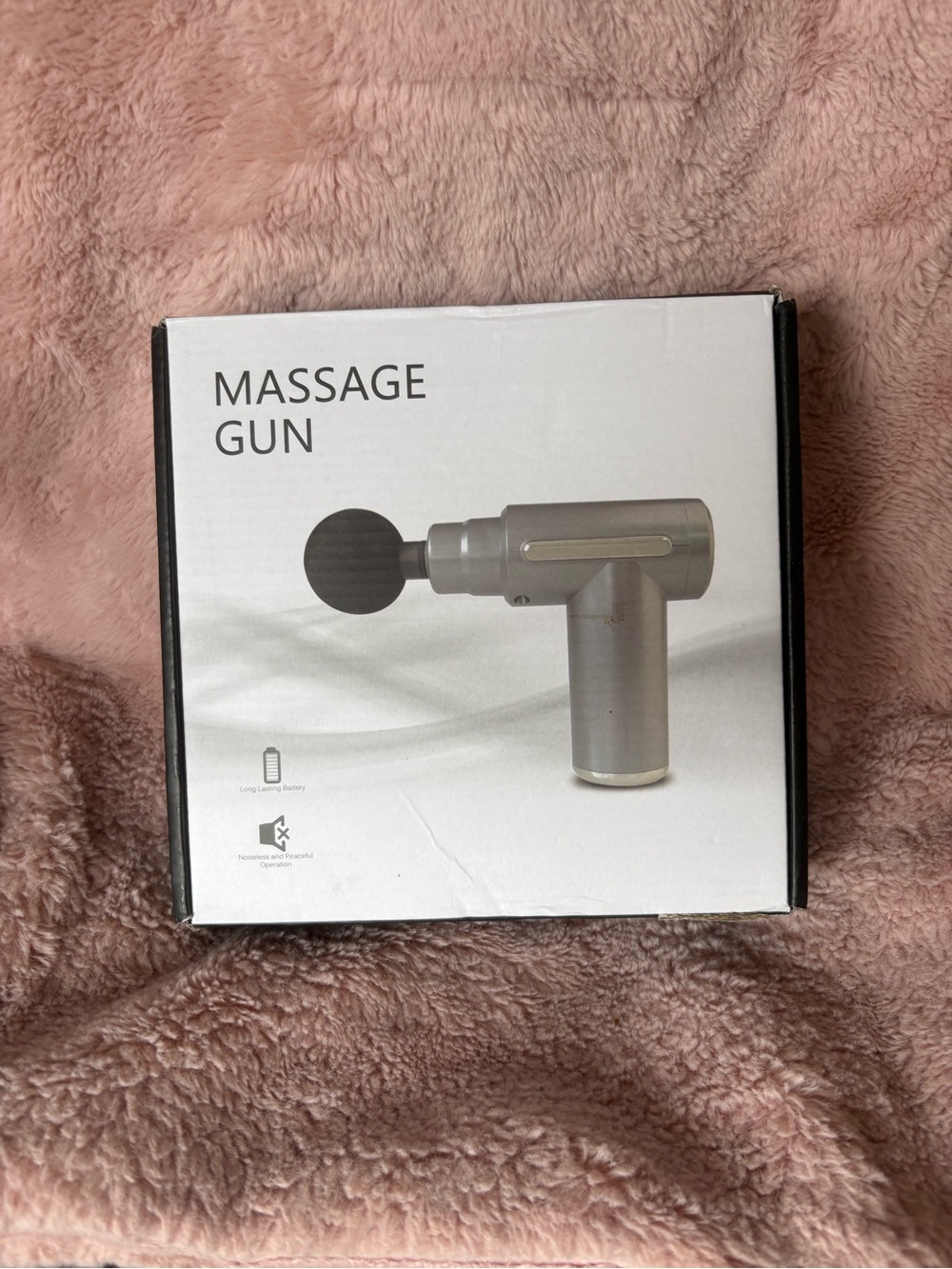 Silver Massage Gun by